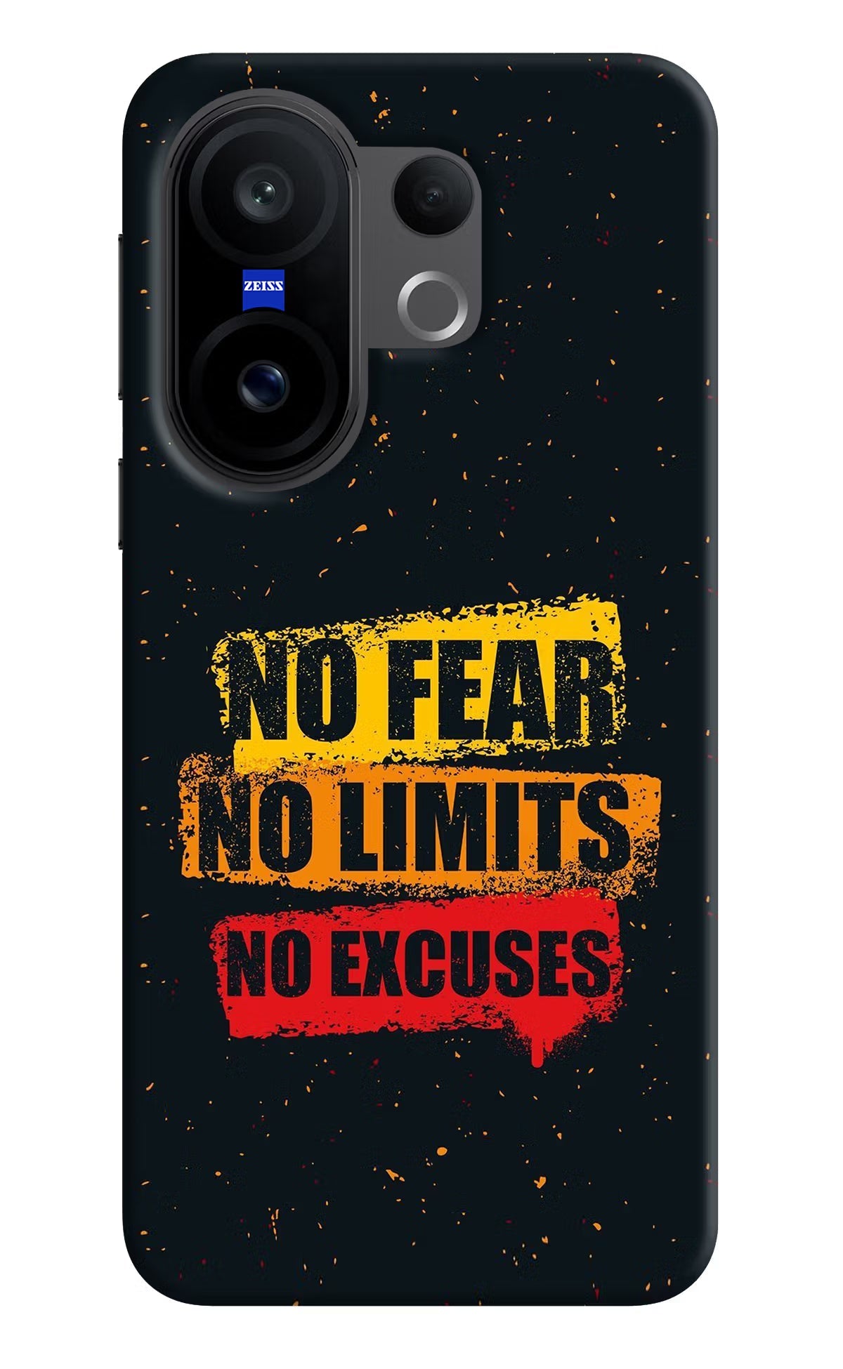 No Fear No Limits No Excuse Vivo X200 FE Back Cover