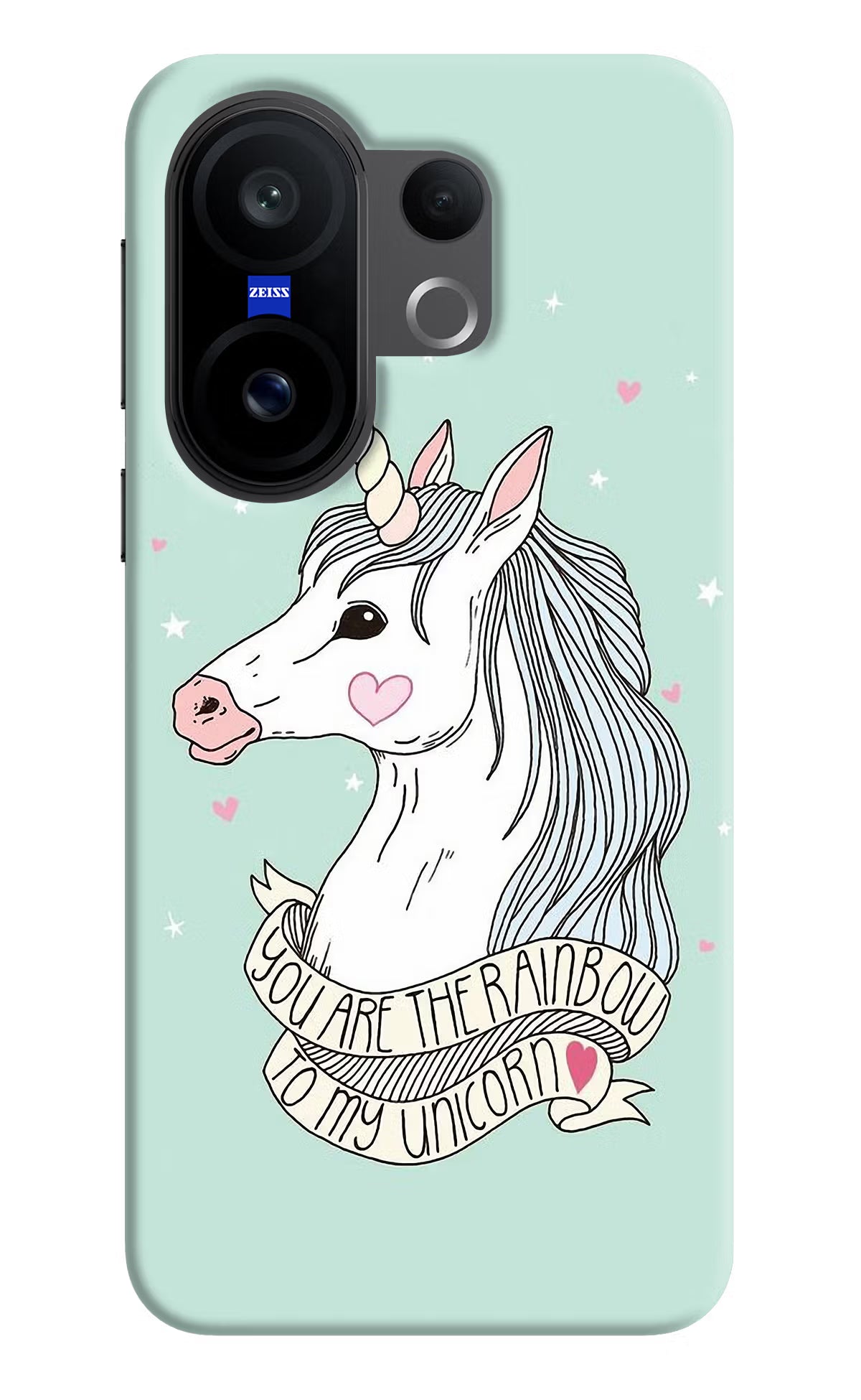 Unicorn Wallpaper Vivo X200 FE Back Cover