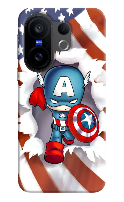 Captain America Vivo X200 FE Back Cover