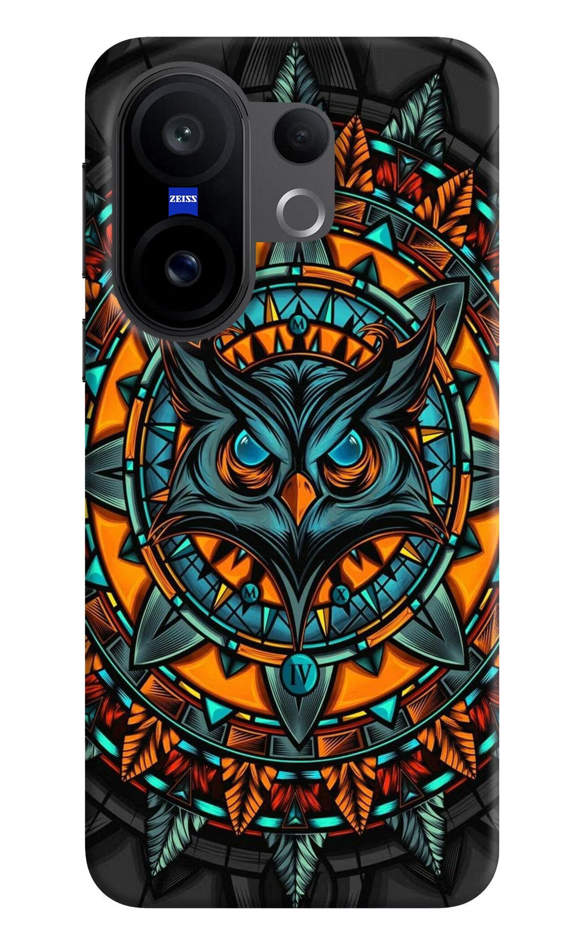 Angry Owl Art Vivo X200 FE Back Cover