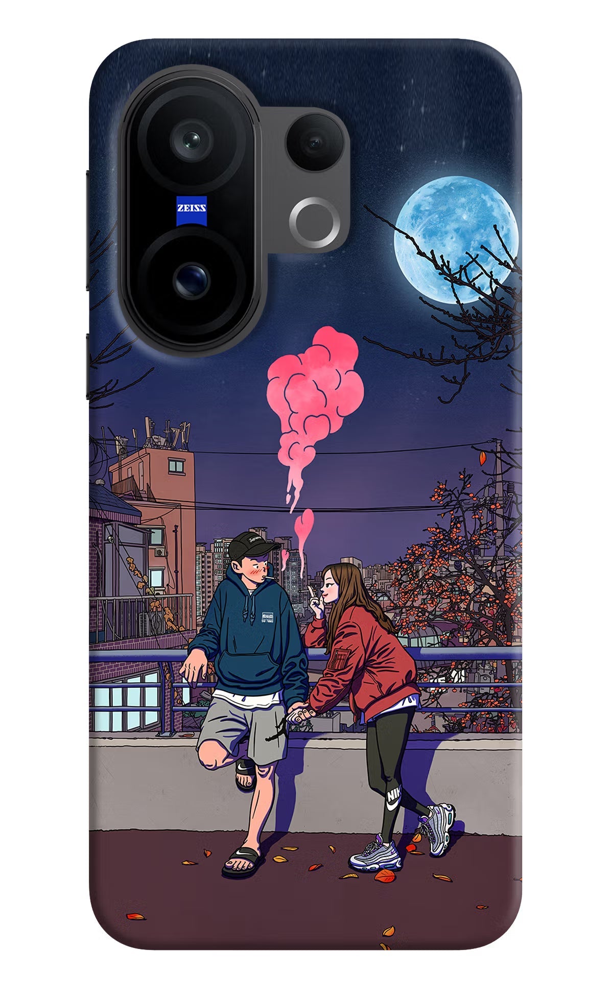 Chilling Couple Vivo X200 FE Back Cover