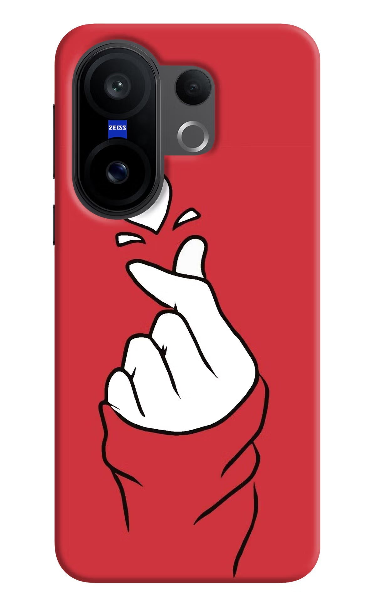 Korean Love Sign Vivo X200 FE Back Cover