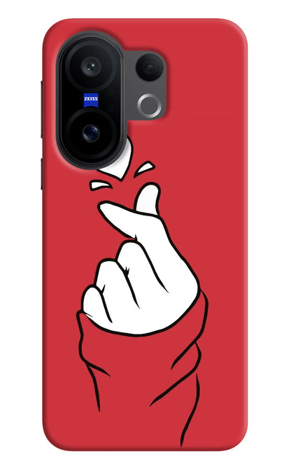 Korean Love Sign Vivo X200 FE Back Cover