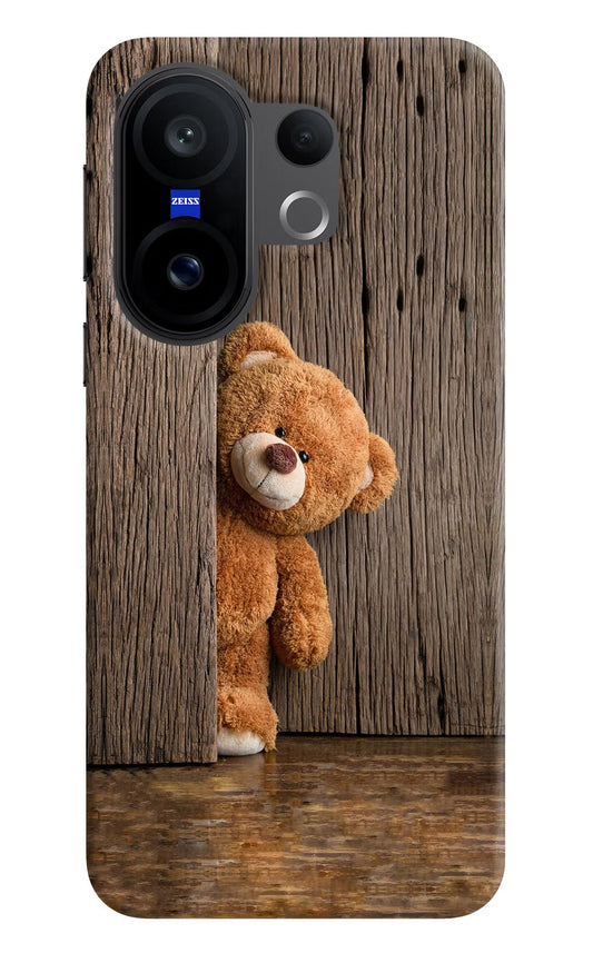 Teddy Wooden Vivo X200 FE Back Cover