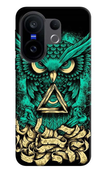 Green Owl Vivo X200 FE Back Cover