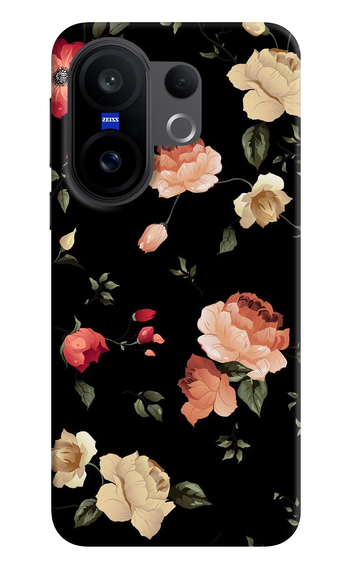 Flowers Vivo X200 FE Back Cover