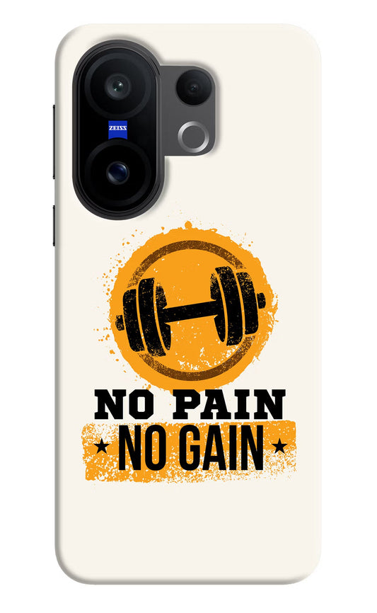 No Pain No Gain Vivo X200 FE Back Cover