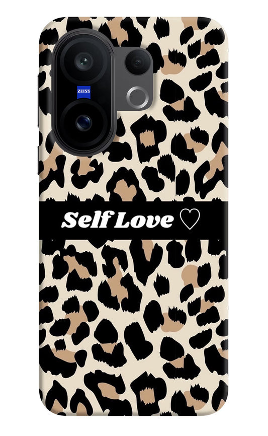Leopard Print Self Love Vivo X200 FE Back Cover