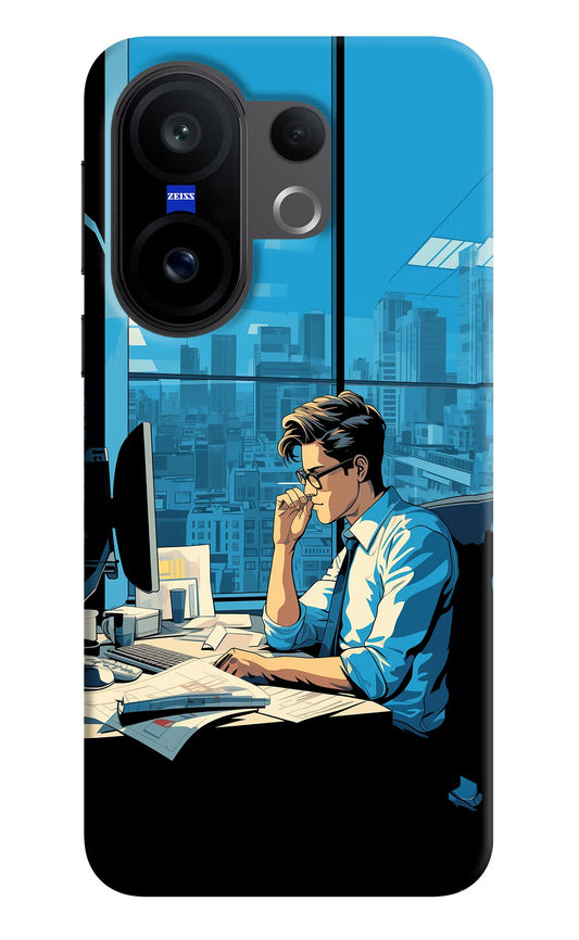Focused Hustler (AI Generated) Vivo X200 FE Back Cover