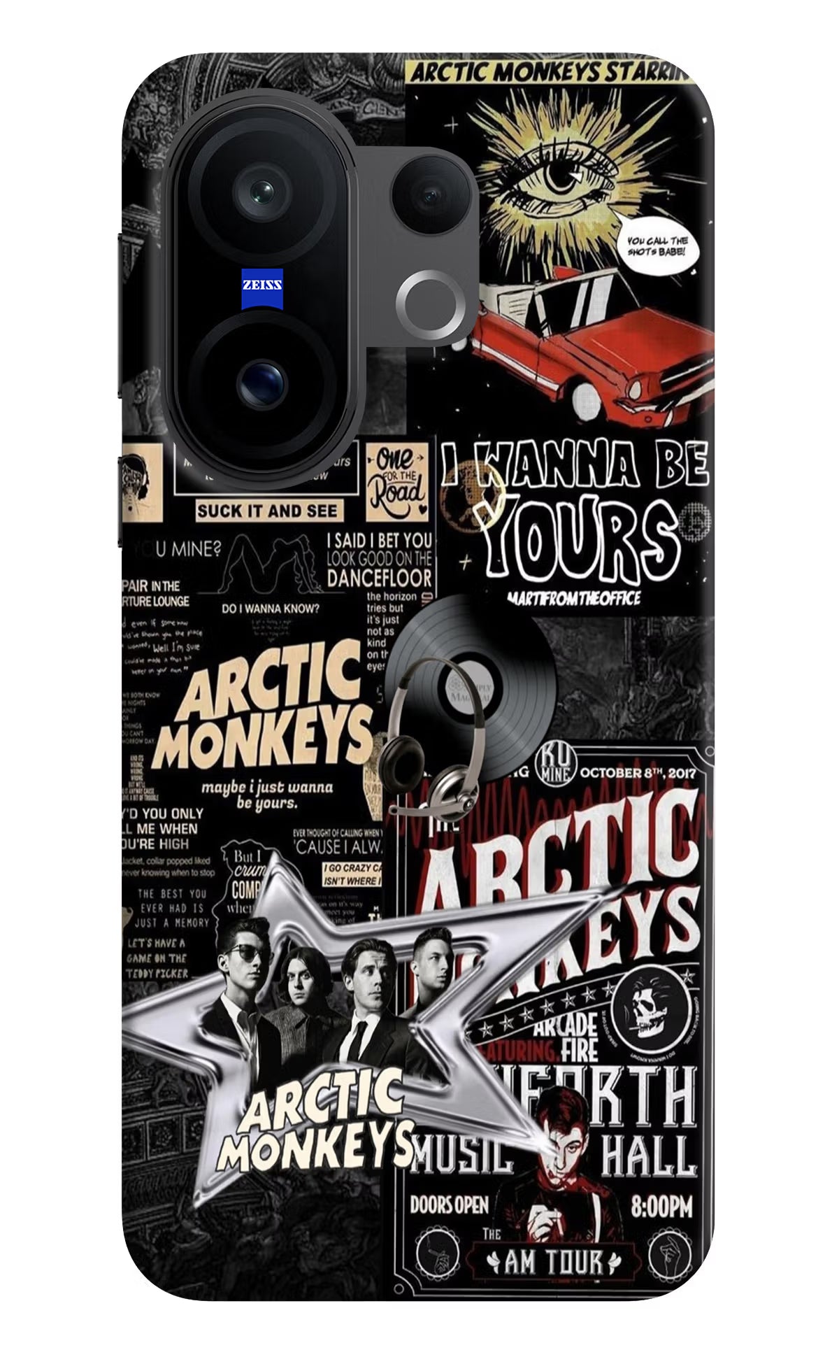Arctic Monkeys Vivo X200 FE Back Cover