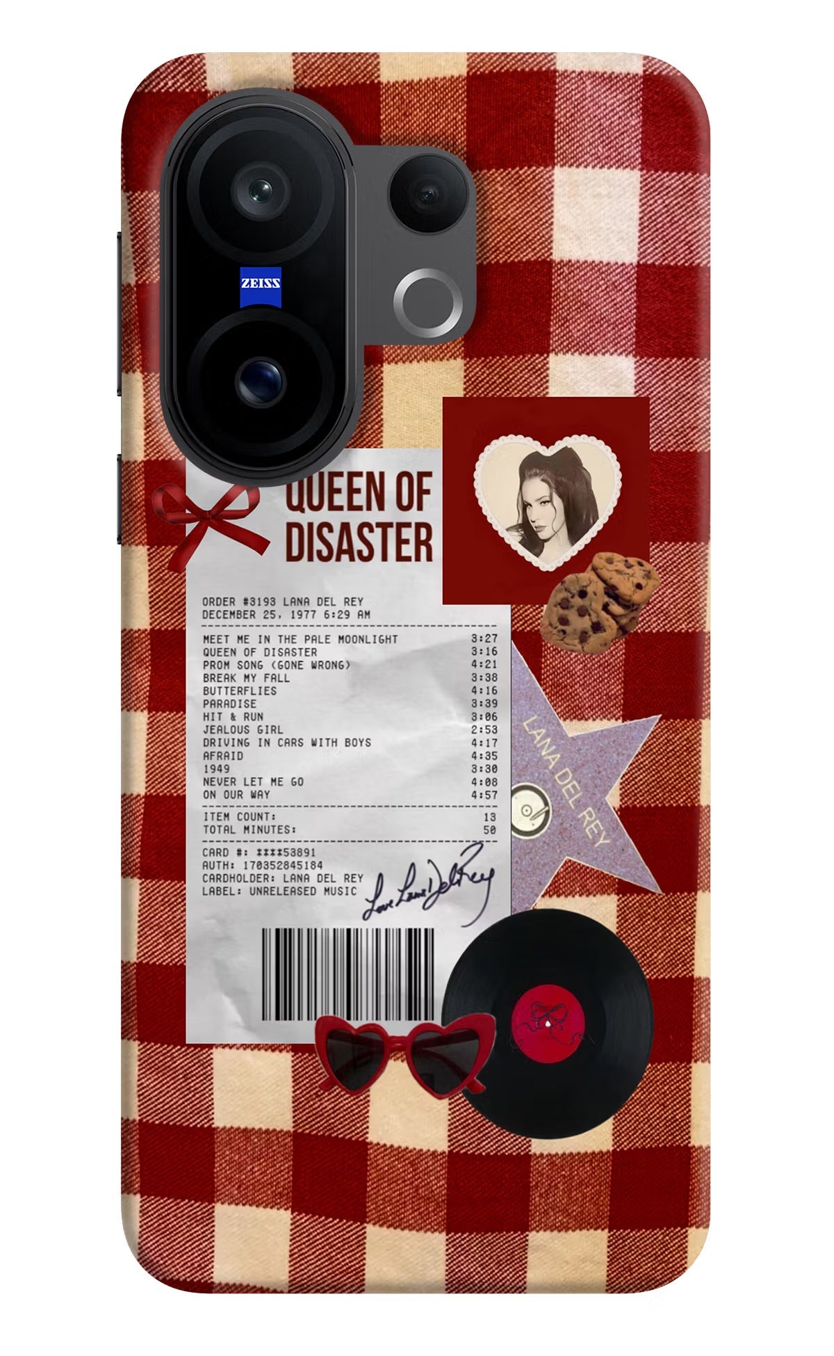 Queen of Disaster Vivo X200 FE Back Cover