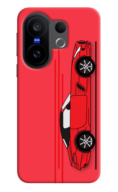 Red Velocity Vivo X200 FE Back Cover