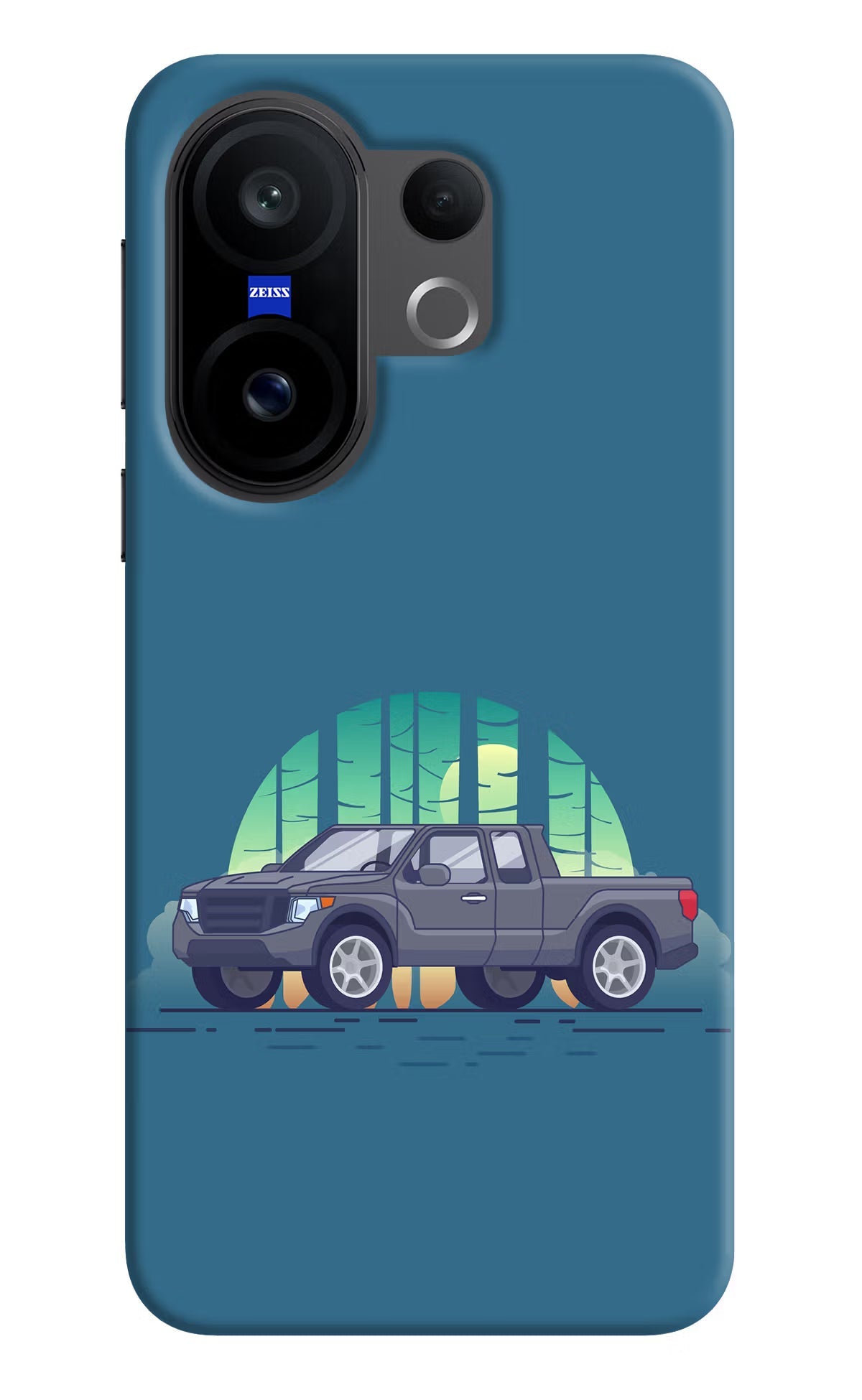 Retro Garage Vibe Vivo X200 FE Back Cover