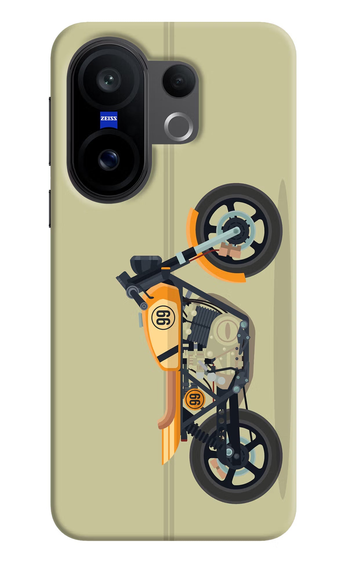 Vertical Speedster Vivo X200 FE Back Cover