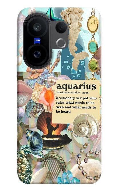 Aquarius Zodiac Vivo X200 FE Back Cover