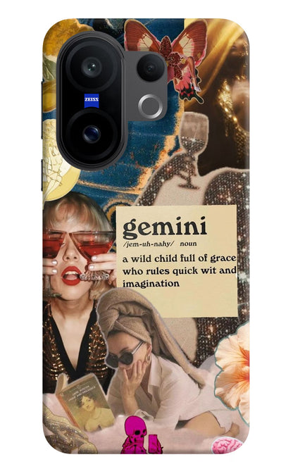 Gemini Zodiac Vivo X200 FE Back Cover