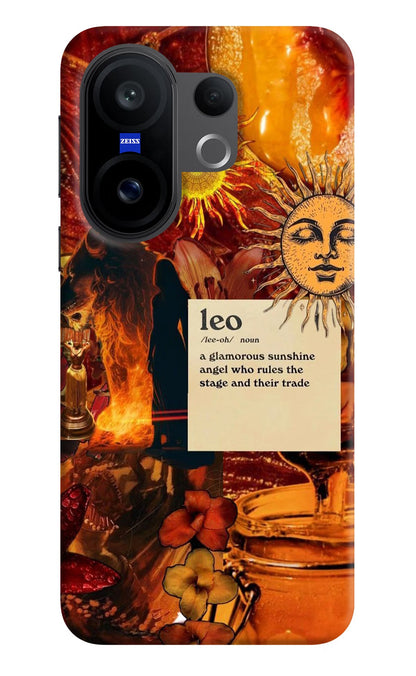 Leo Zodiac Vivo X200 FE Back Cover