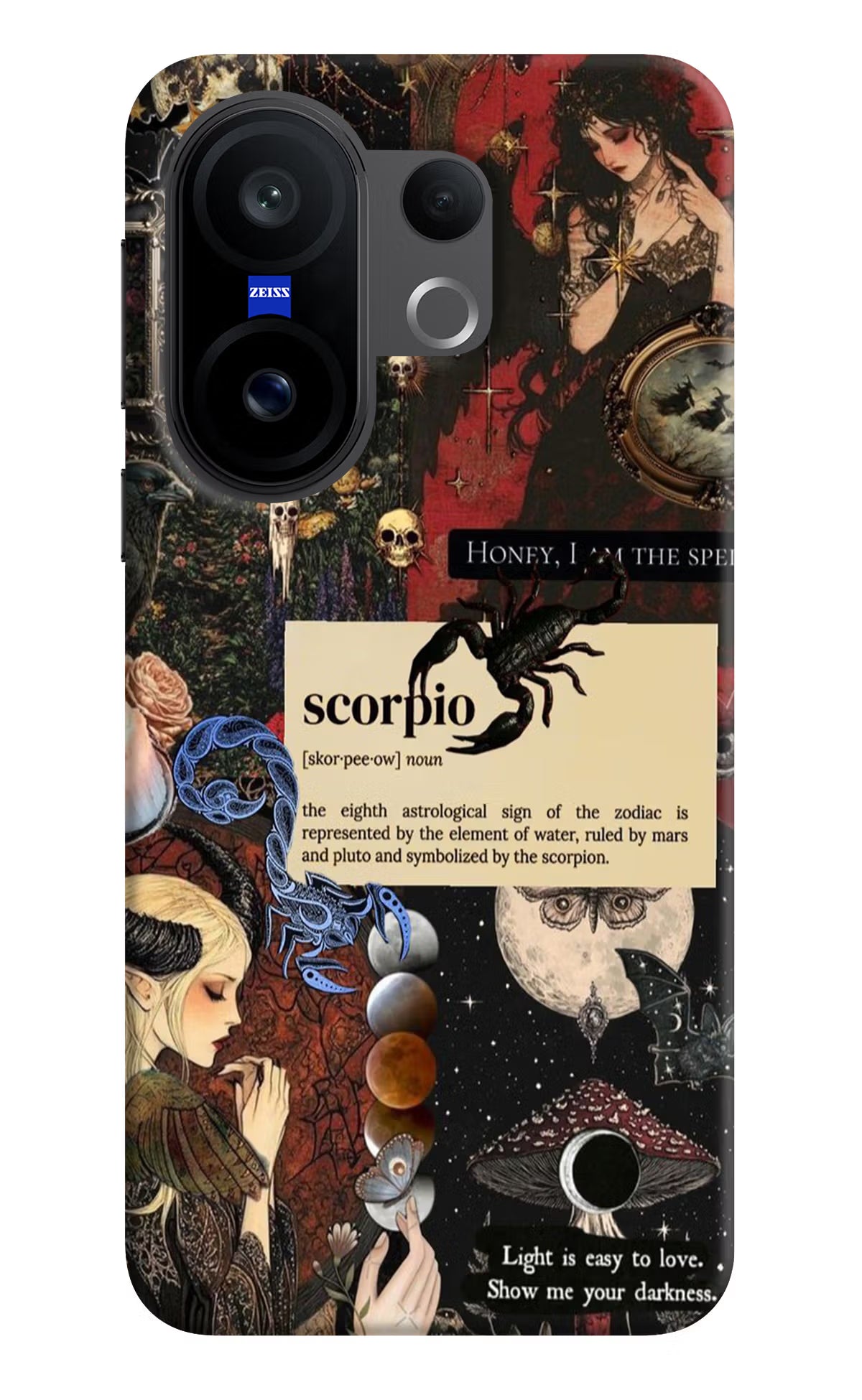 Scorpio Zodiac Vivo X200 FE Back Cover