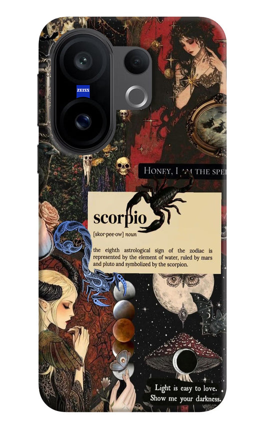 Scorpio Zodiac Vivo X200 FE Back Cover