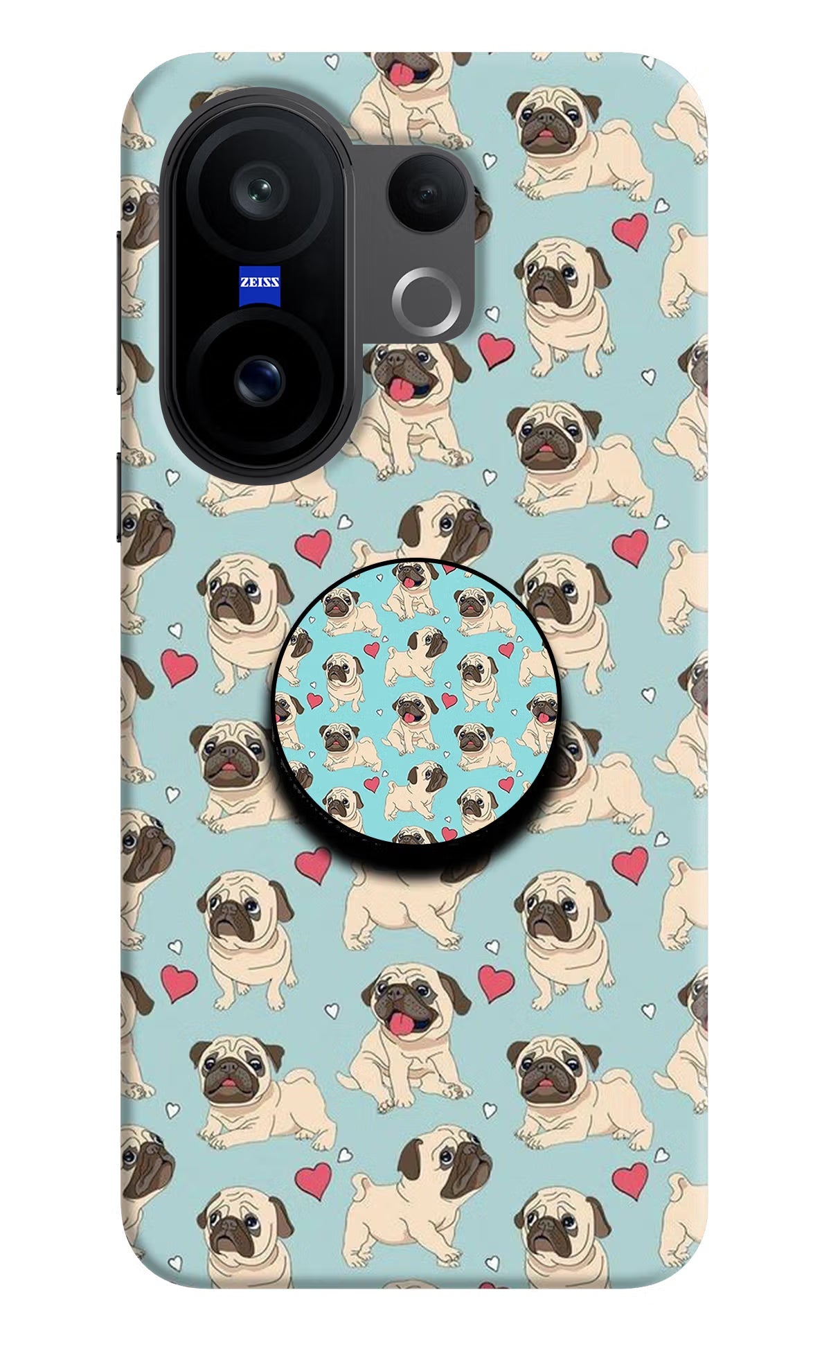 Pug Dog Vivo X200 FE Pop Case