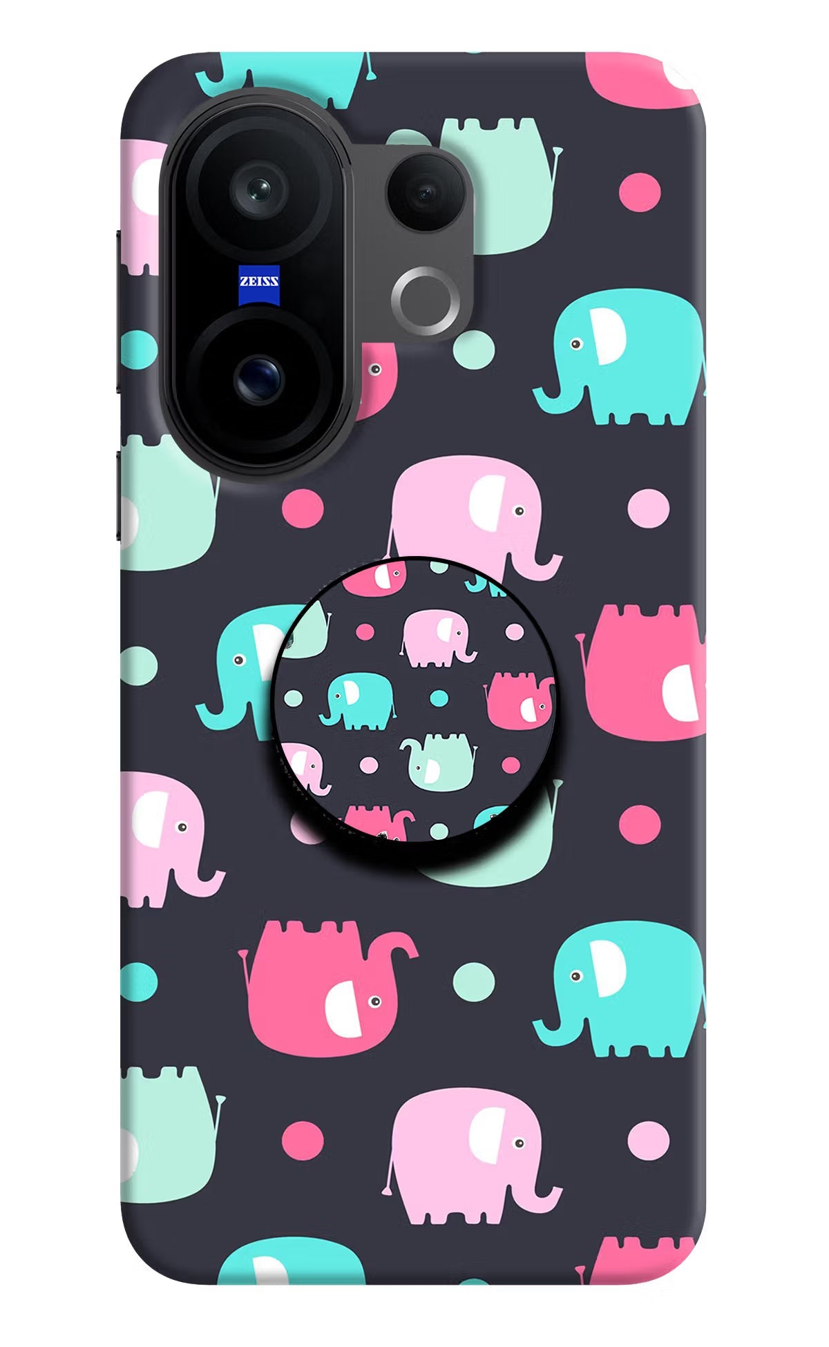 Baby Elephants Vivo X200 FE Pop Case