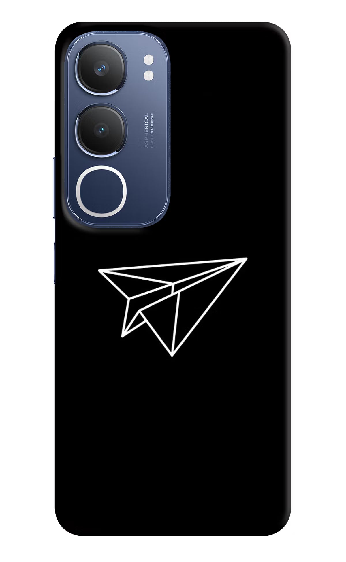 Paper Plane White Vivo Y29 5G Back Cover