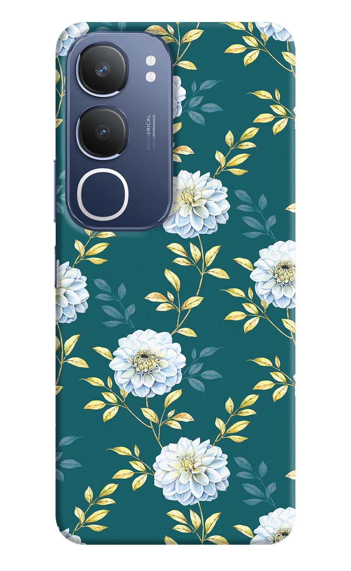 Flowers Vivo Y29 5G Back Cover