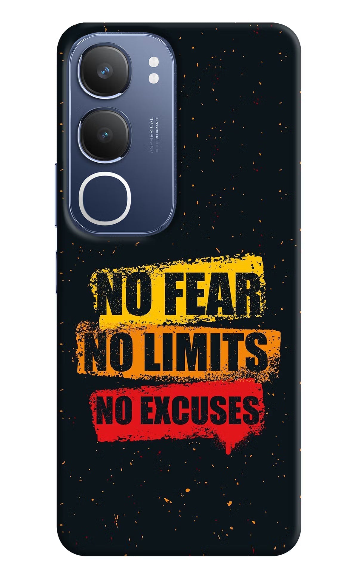 No Fear No Limits No Excuse Vivo Y29 5G Back Cover