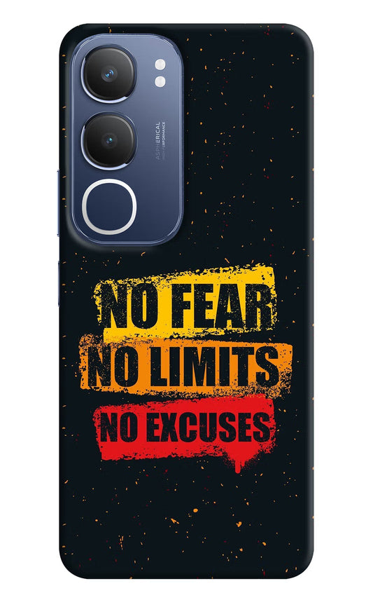 No Fear No Limits No Excuse Vivo Y29 5G Back Cover