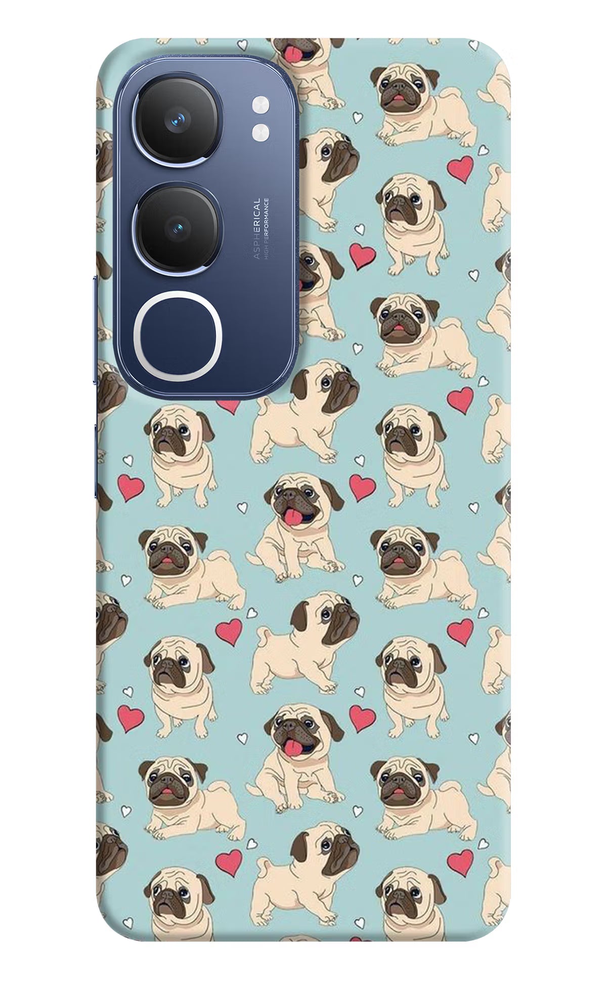 Pug Dog Vivo Y29 5G Back Cover