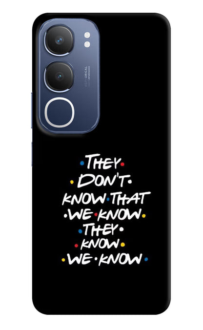 FRIENDS Dialogue Vivo Y29 5G Back Cover