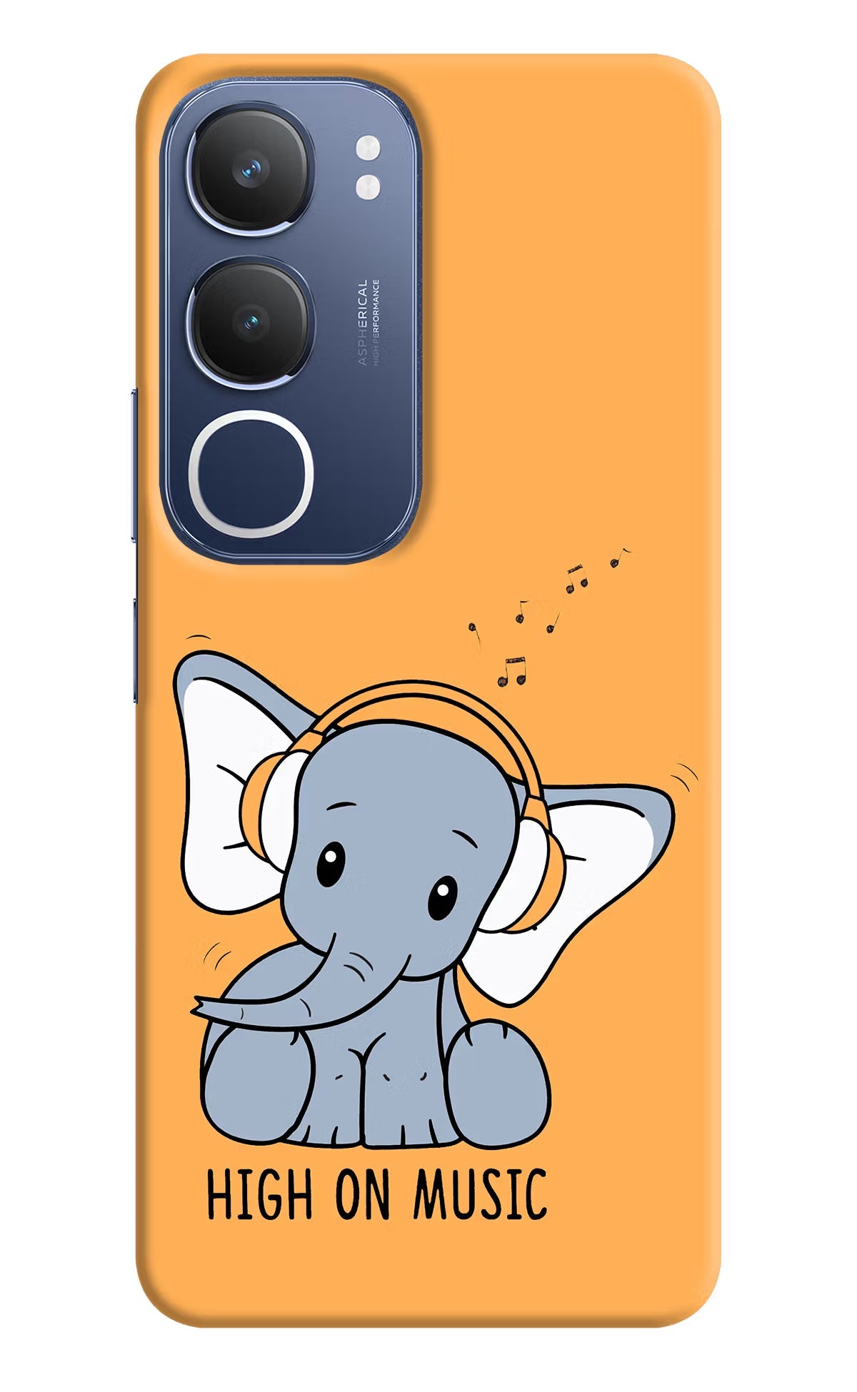 High On Music Vivo Y29 5G Back Cover