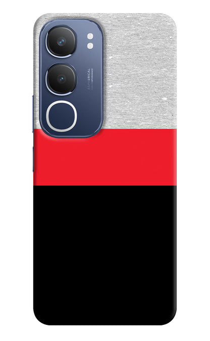 Tri Color Pattern Vivo Y29 5G Back Cover
