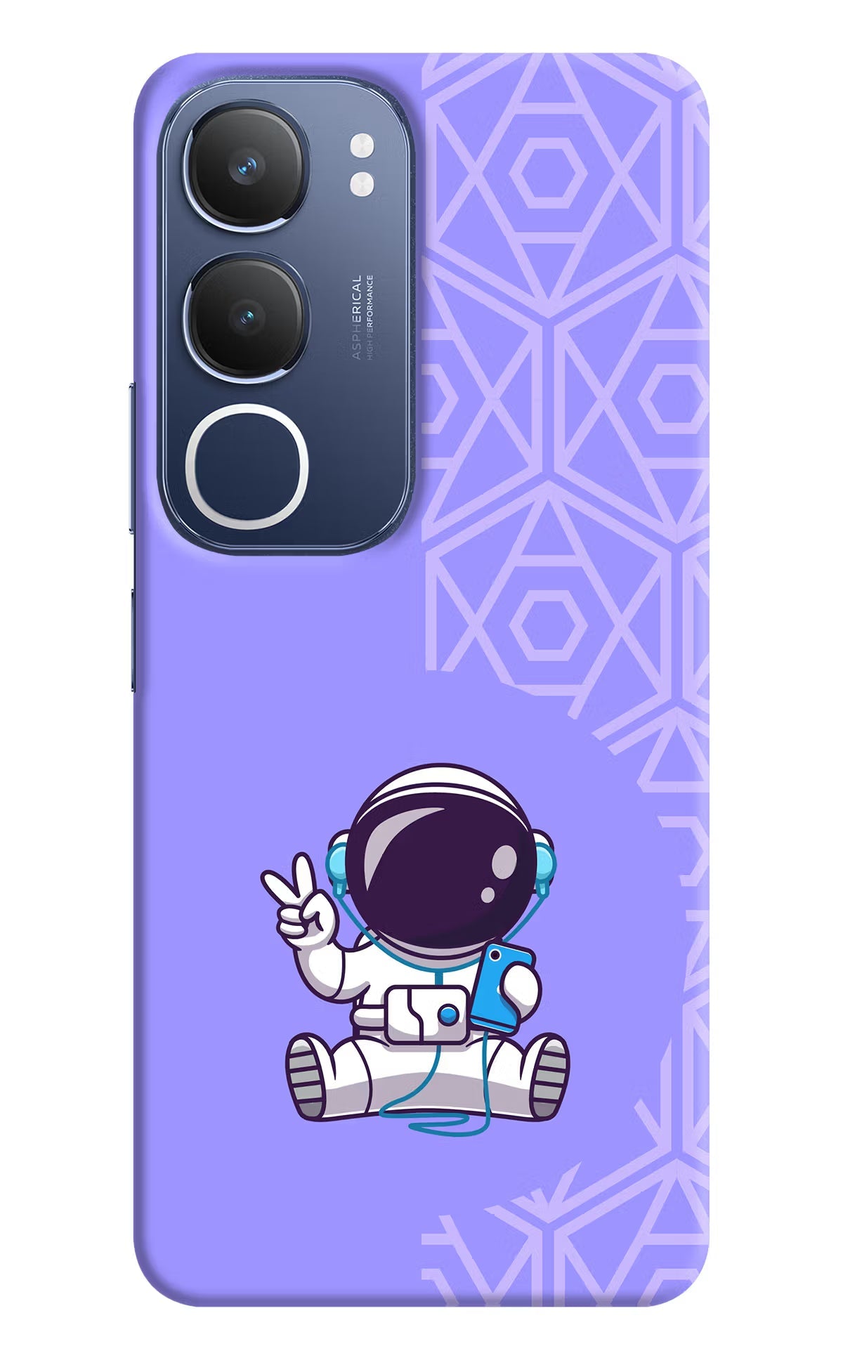 Cute Astronaut Chilling Vivo Y29 5G Back Cover