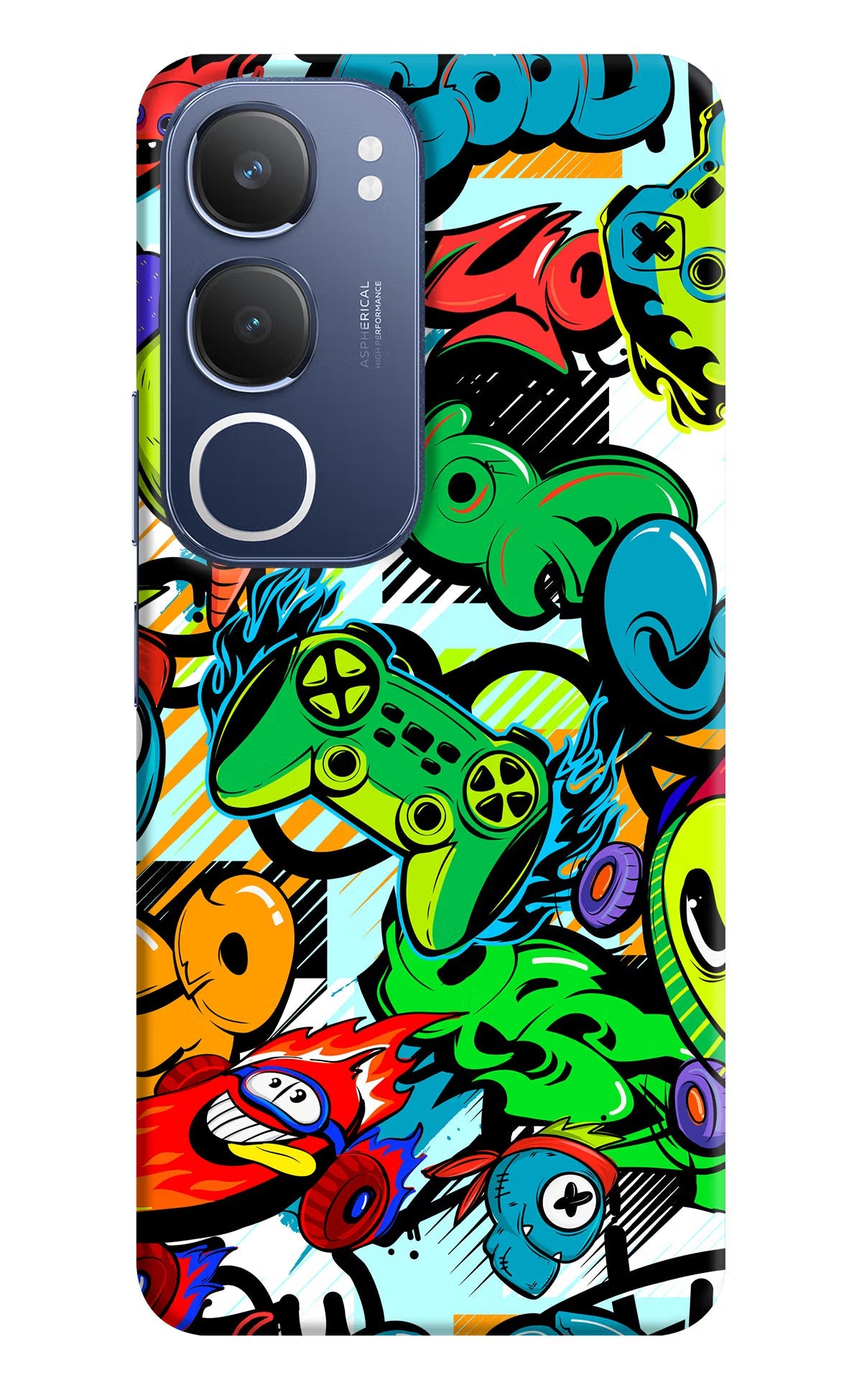 Game Doodle Vivo Y29 5G Back Cover