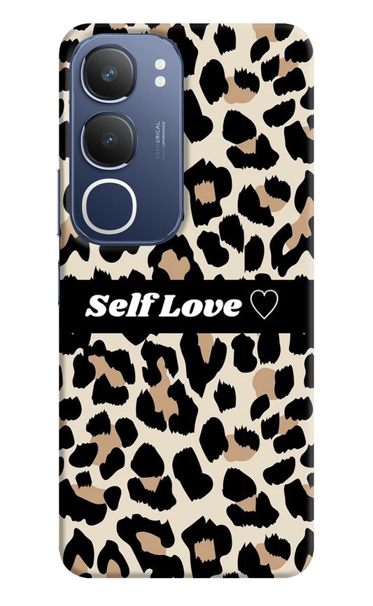 Leopard Print Self Love Vivo Y29 5G Back Cover