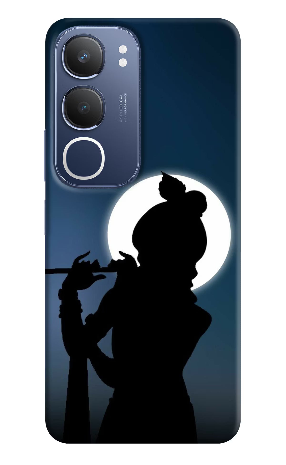 Shri Krishna Silhouette Vivo Y29 5G Back Cover