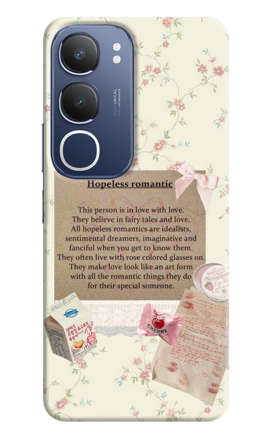 Hopeless Romantic Vivo Y29 5G Back Cover