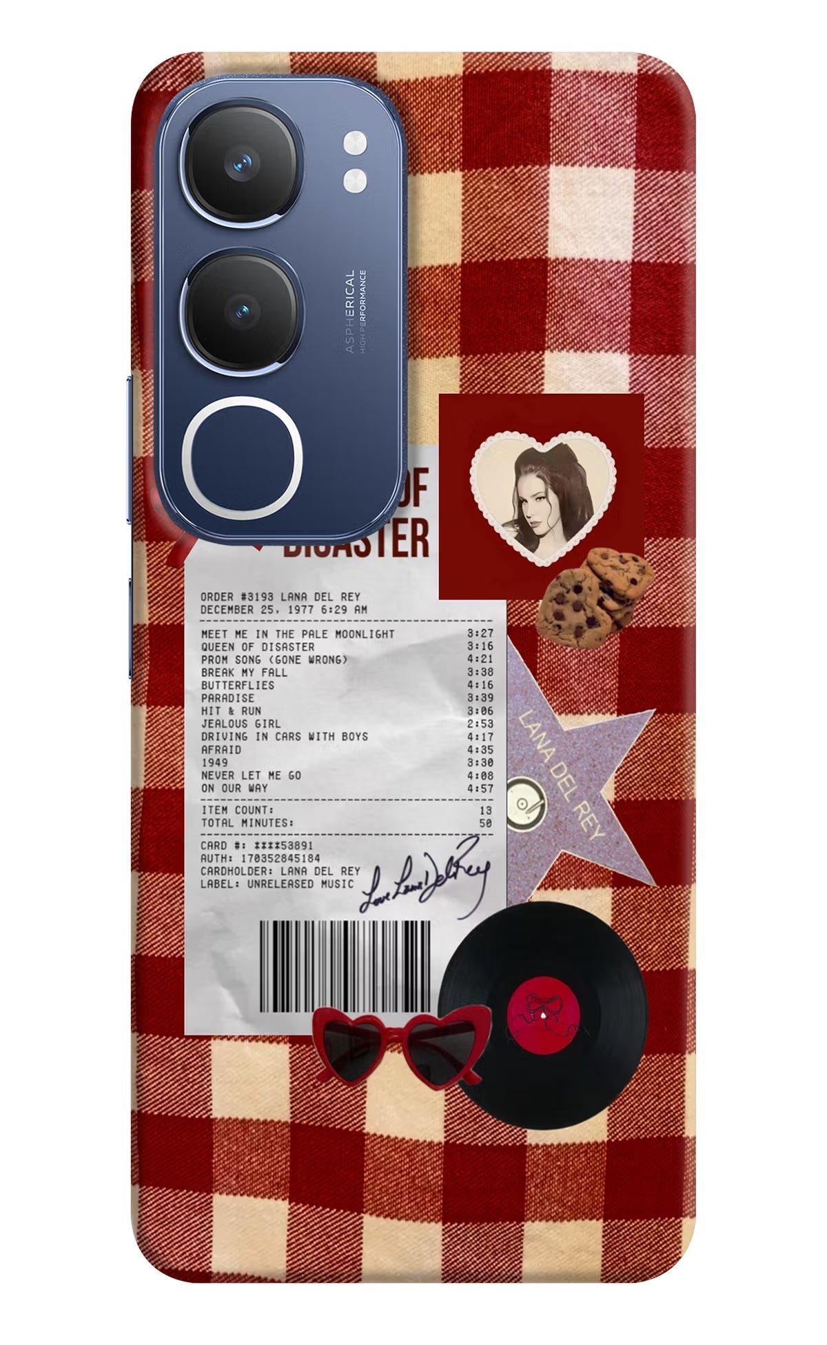 Queen of Disaster Vivo Y29 5G Back Cover