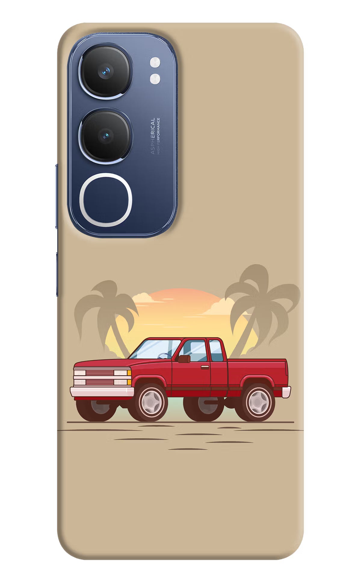 Desert Classic Drive Vivo Y29 5G Back Cover