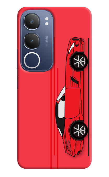 Red Velocity Vivo Y29 5G Back Cover