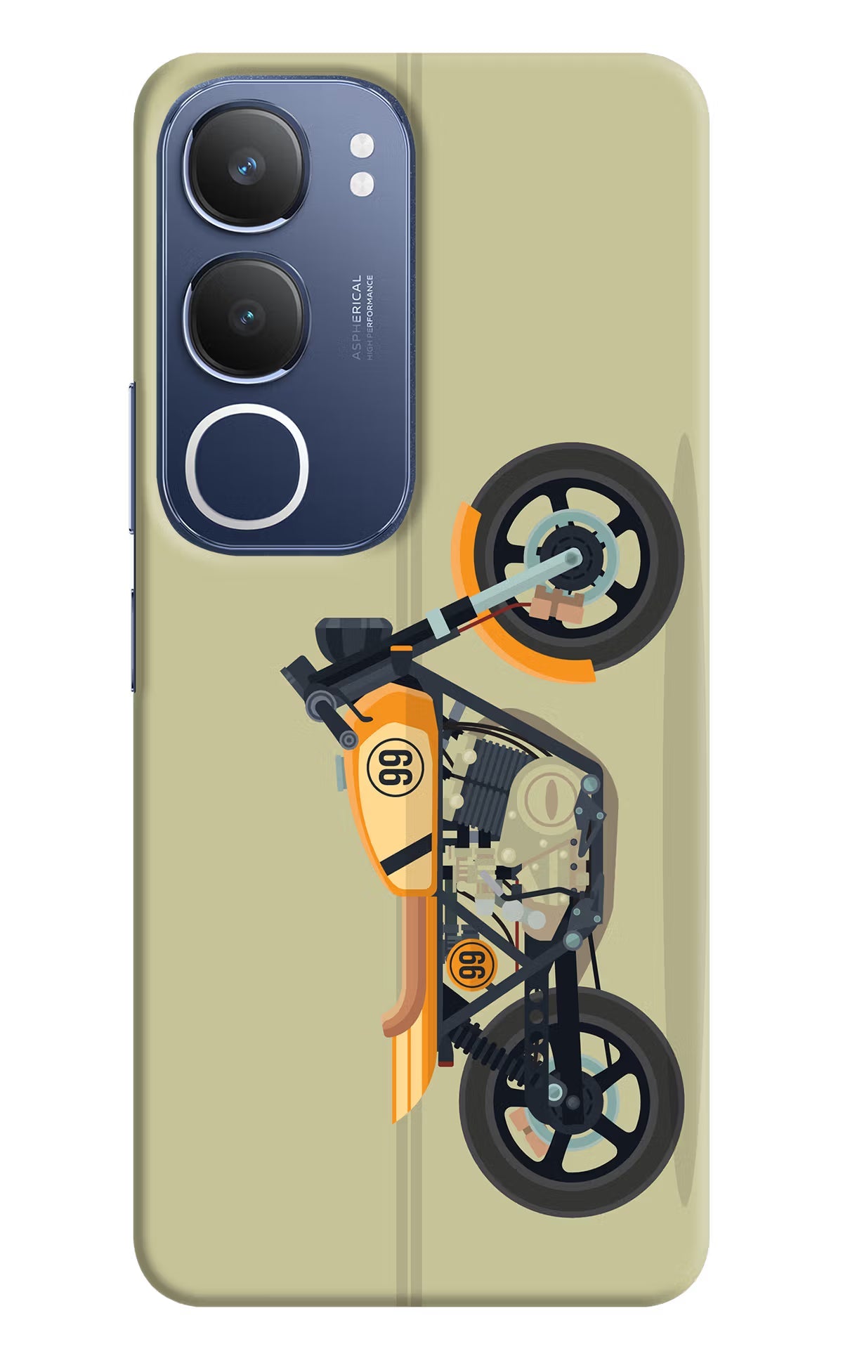 Vertical Speedster Vivo Y29 5G Back Cover