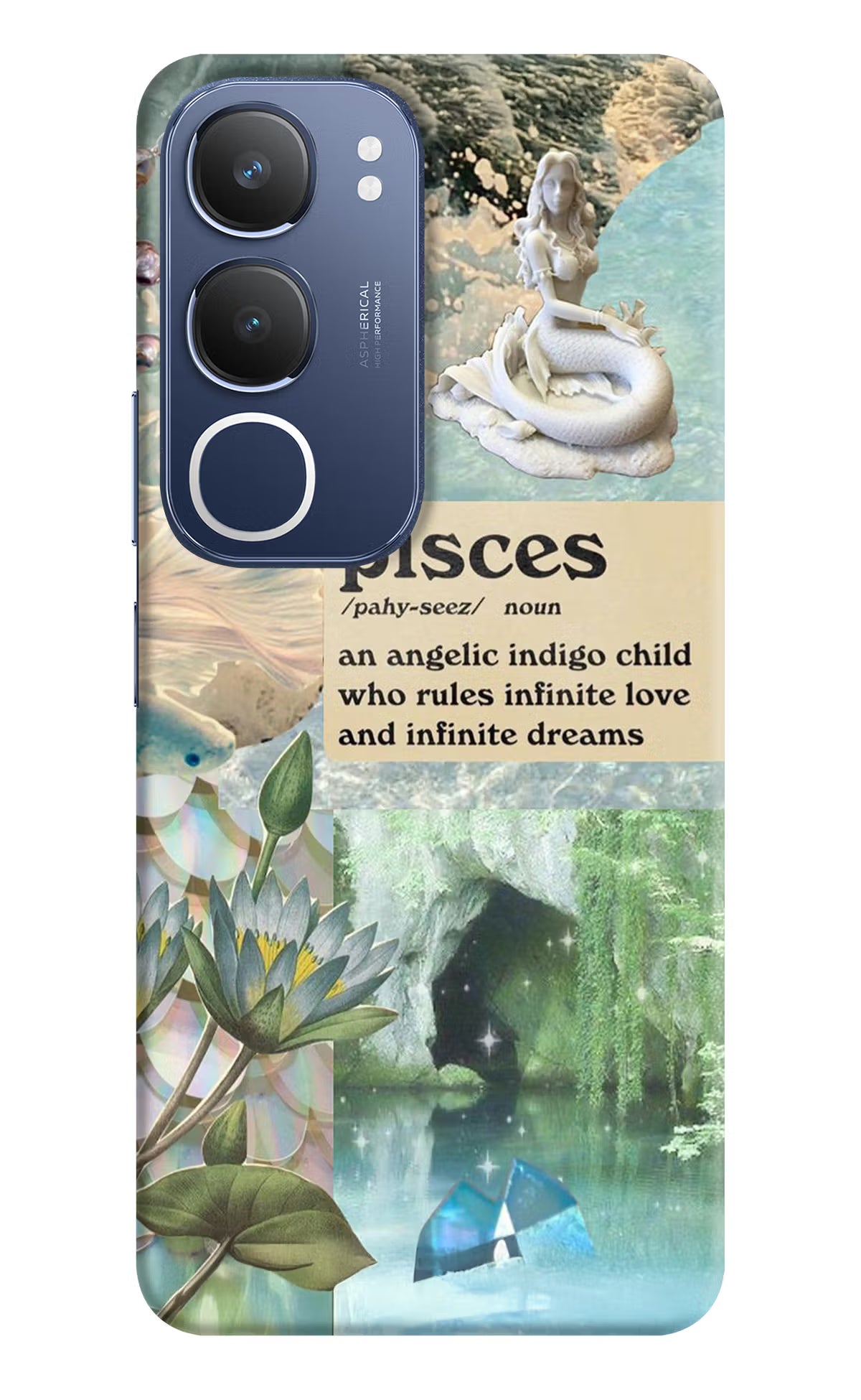 Pisces Zodiac Vivo Y29 5G Back Cover