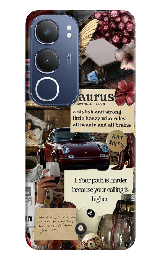Taurus Zodiac Vivo Y29 5G Back Cover