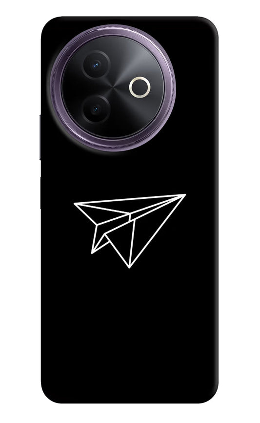 Paper Plane White Vivo Y39 5G Back Cover