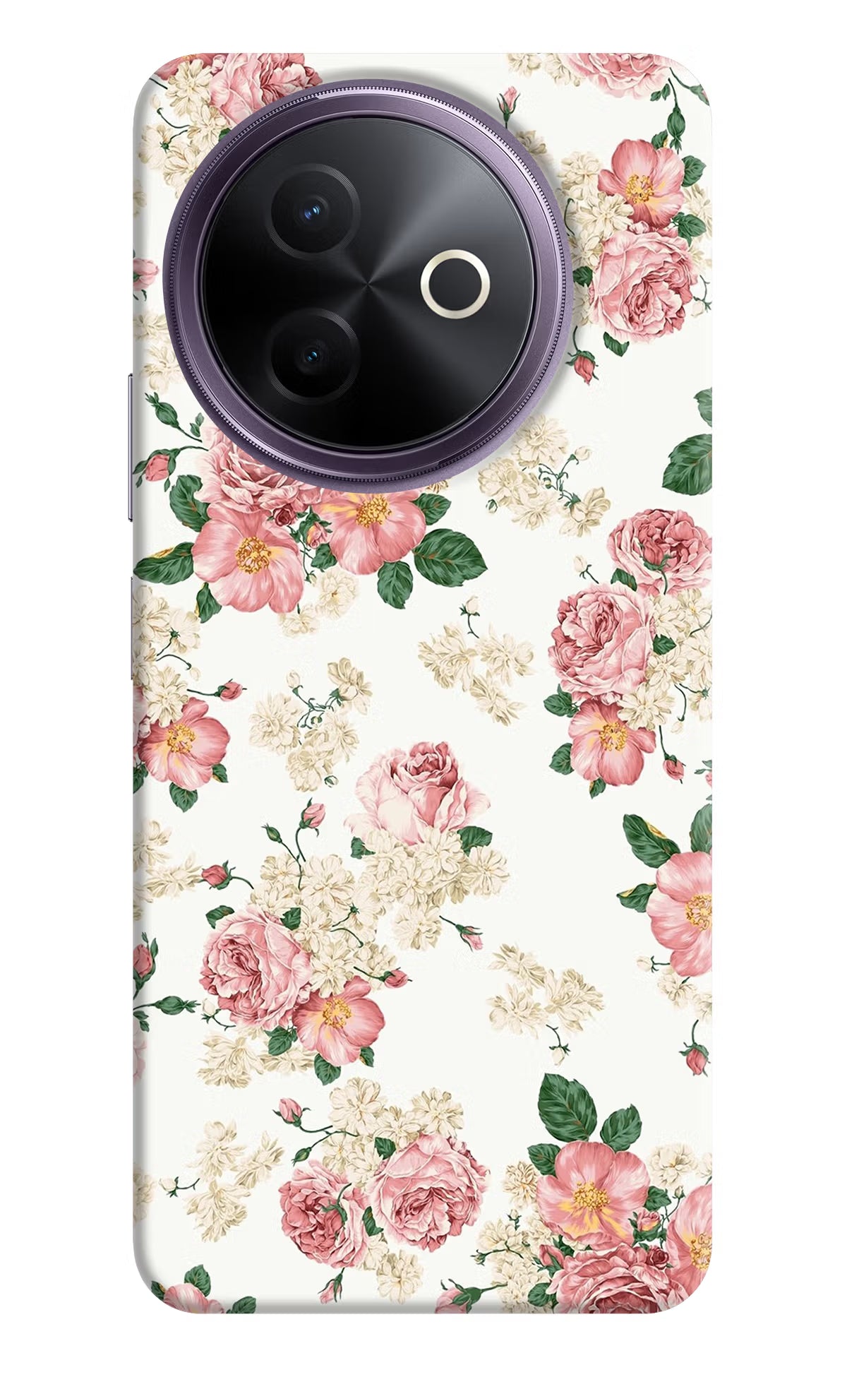Flowers Vivo Y39 5G Back Cover