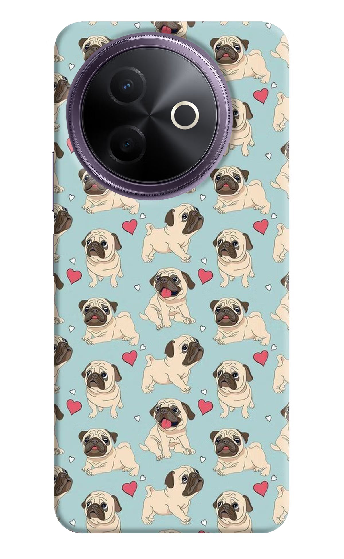 Pug Dog Vivo Y39 5G Back Cover