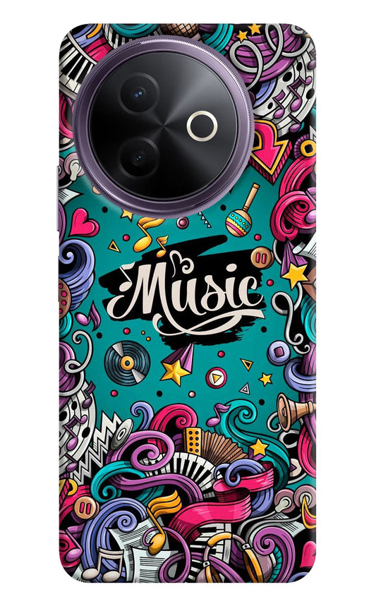 Music Graffiti Vivo Y39 5G Back Cover