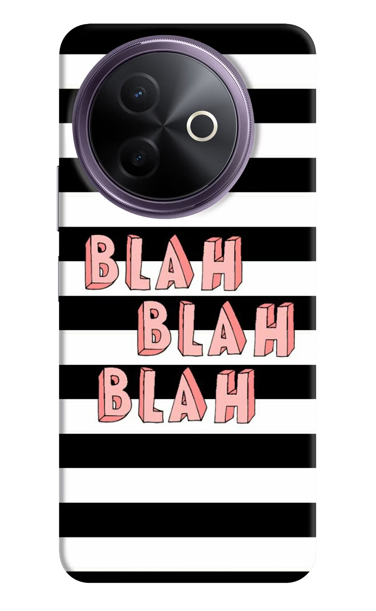 Blah Blah Blah Vivo Y39 5G Back Cover