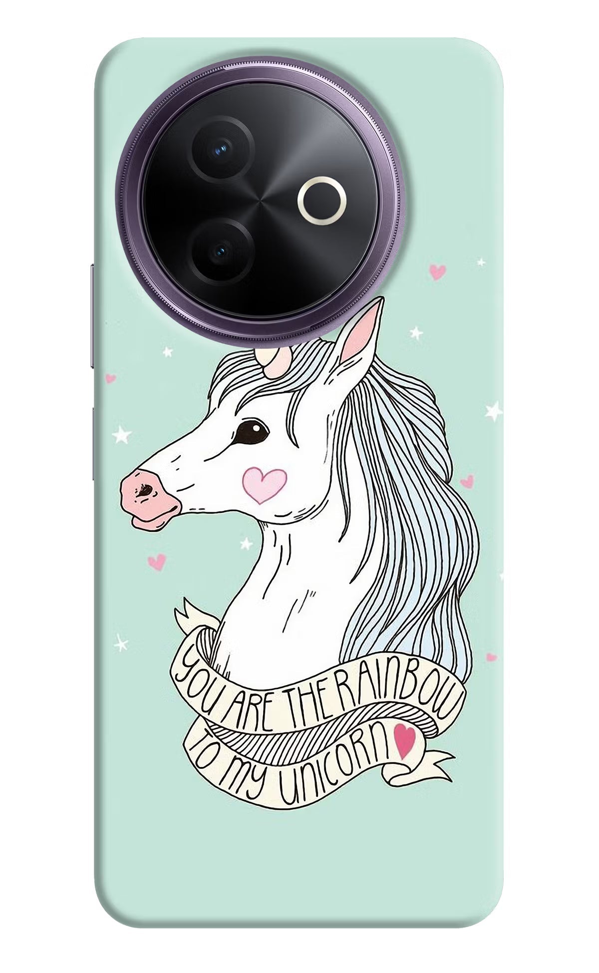 Unicorn Wallpaper Vivo Y39 5G Back Cover